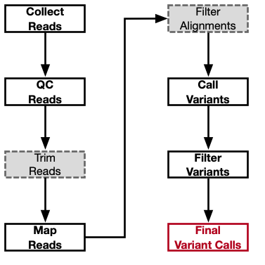 Variant workflow